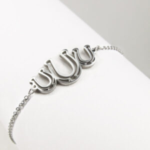 PONYTAIL & CO ARMBANDJE 3 HOEFIJZERS