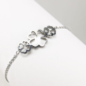 PONYTAIL & CO ARMBANDJE 3 KLAVERS