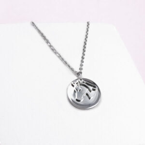 PONYTAIL & CO HANGER MUNTJE MET PAARDJE